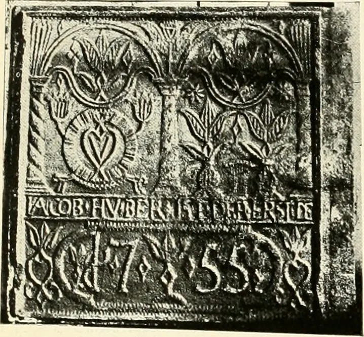 An illustration from The Bible in iron:, 1914, leaf 81