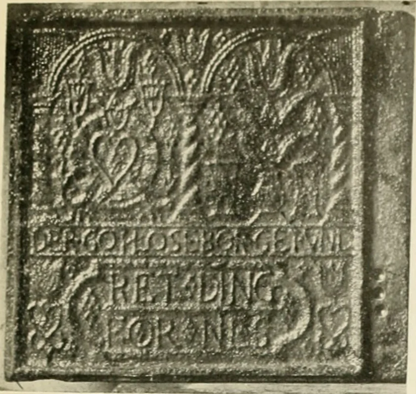 An illustration from The Bible in iron:, 1914, leaf 84