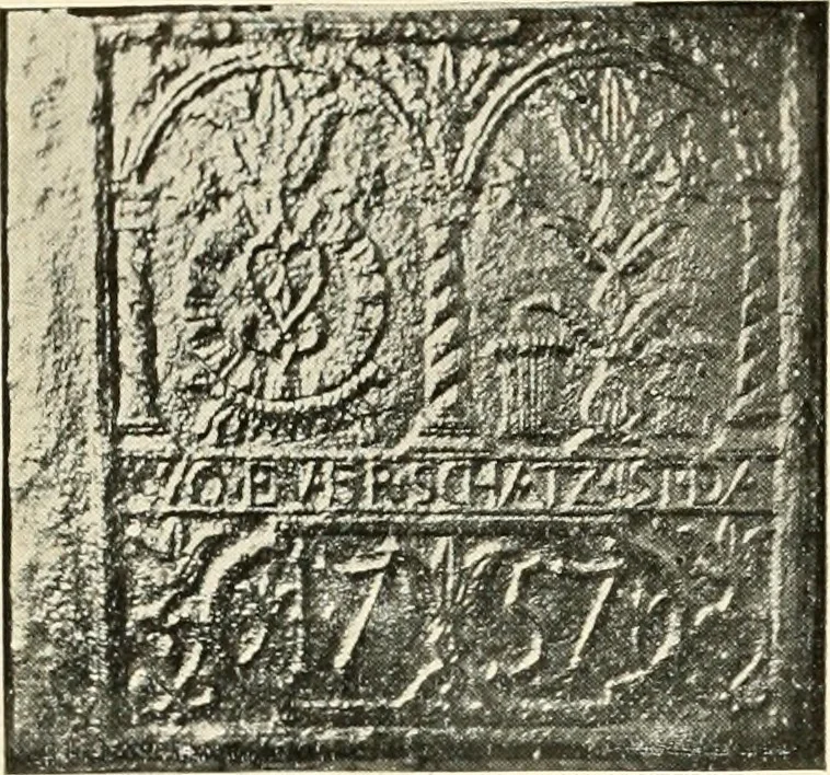 An illustration from The Bible in iron:, 1914, leaf 85