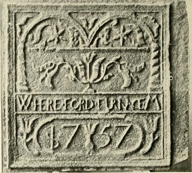 An illustration from The Bible in iron:, 1914, leaf 85