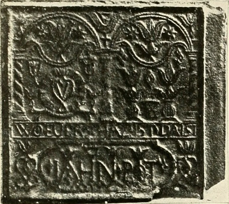 An illustration from The Bible in iron:, 1914, leaf 89