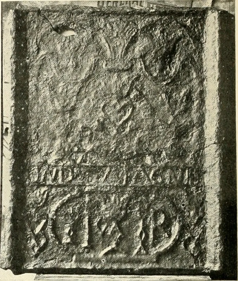An illustration from The Bible in iron:, 1914, leaf 89