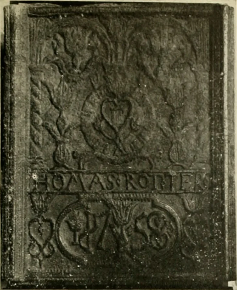 An illustration from The Bible in iron:, 1914, leaf 90