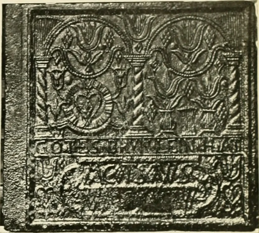 An illustration from The Bible in iron:, 1914, leaf 90