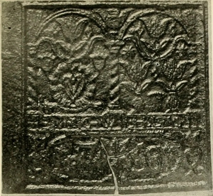 An illustration from The Bible in iron:, 1914, leaf 92