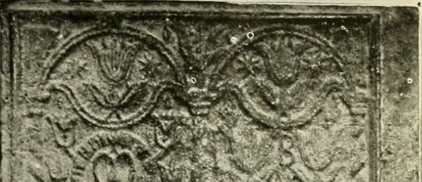 An illustration from The Bible in iron:, 1914, leaf 92