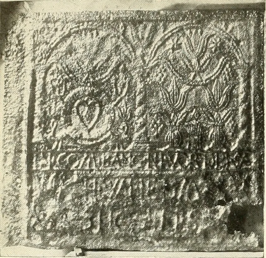 An illustration from The Bible in iron:, 1914, leaf 93