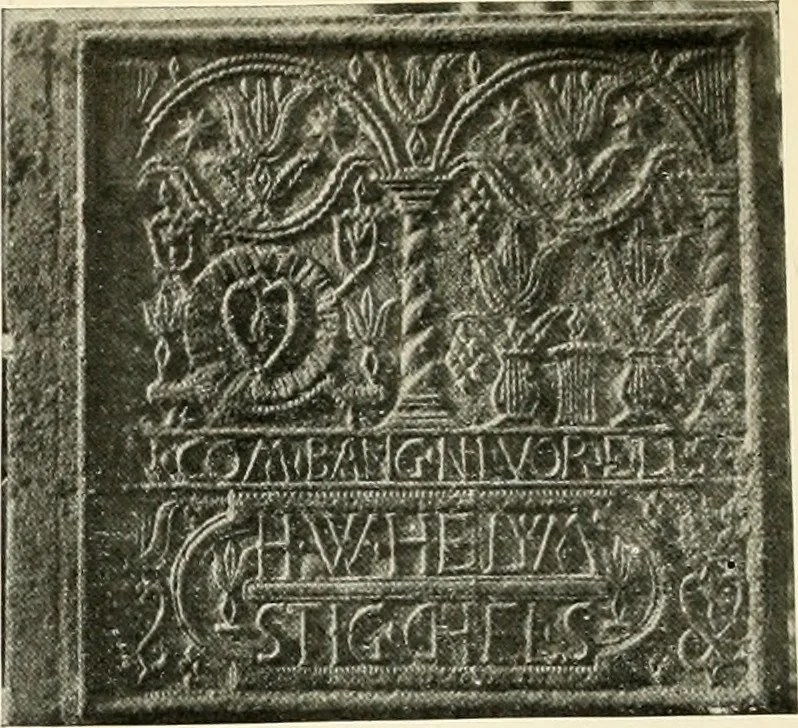 An illustration from The Bible in iron:, 1914, leaf 93