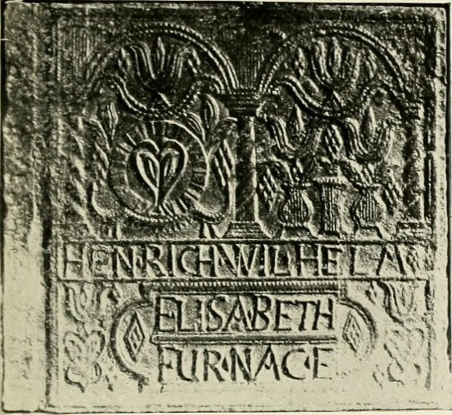 An illustration from The Bible in iron:, 1914, leaf 94