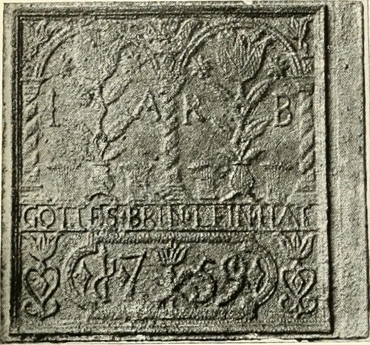 An illustration from The Bible in iron:, 1914, leaf 95