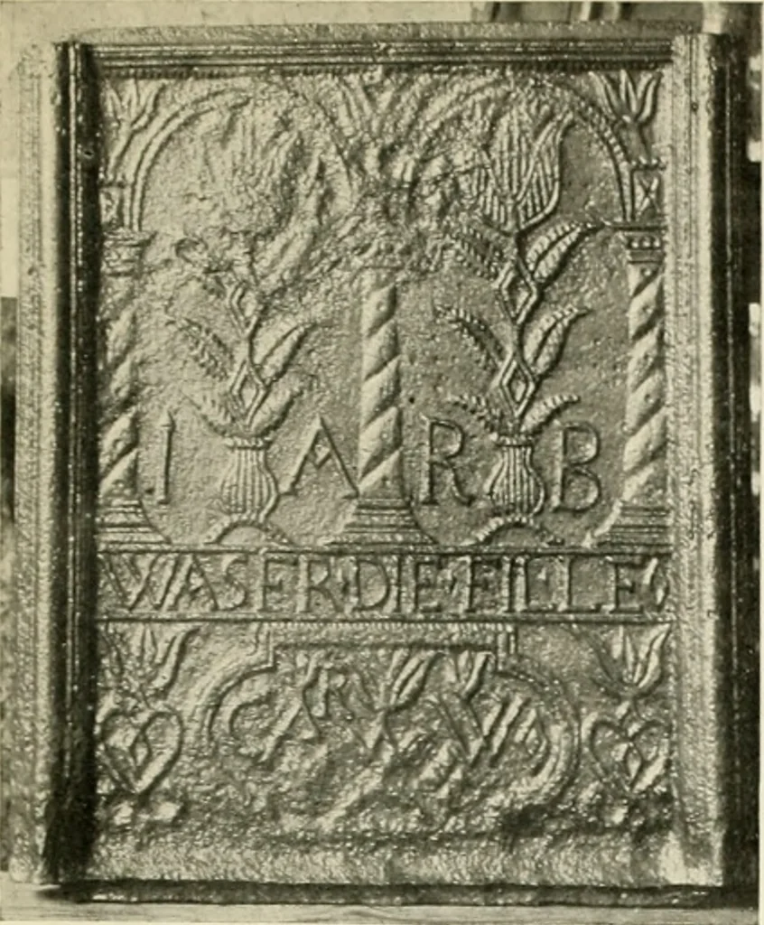 An illustration from The Bible in iron:, 1914, leaf 96
