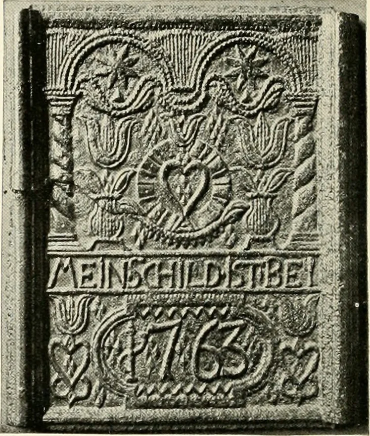An illustration from The Bible in iron:, 1914, leaf 97
