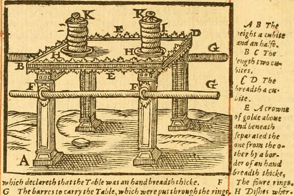 An illustration from The Bible : that is the Holy Scriptures conteined in the Old and New Testament ; translated according to the Ebrew and Greeke, and conferred with the best translations in divers languages .., 1615, leaf 109