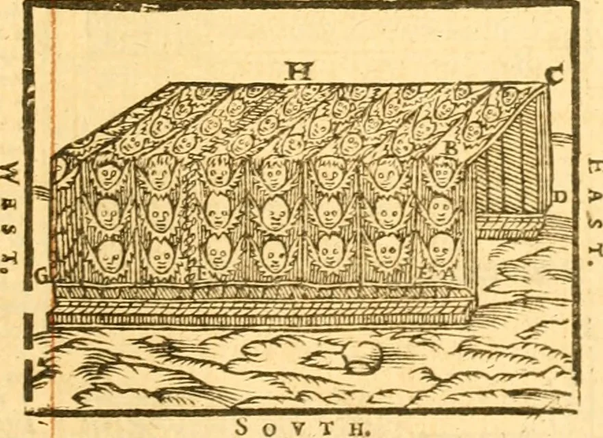 An illustration from The Bible : that is the Holy Scriptures conteined in the Old and New Testament ; translated according to the Ebrew and Greeke, and conferred with the best translations in divers languages .., 1615, leaf 110