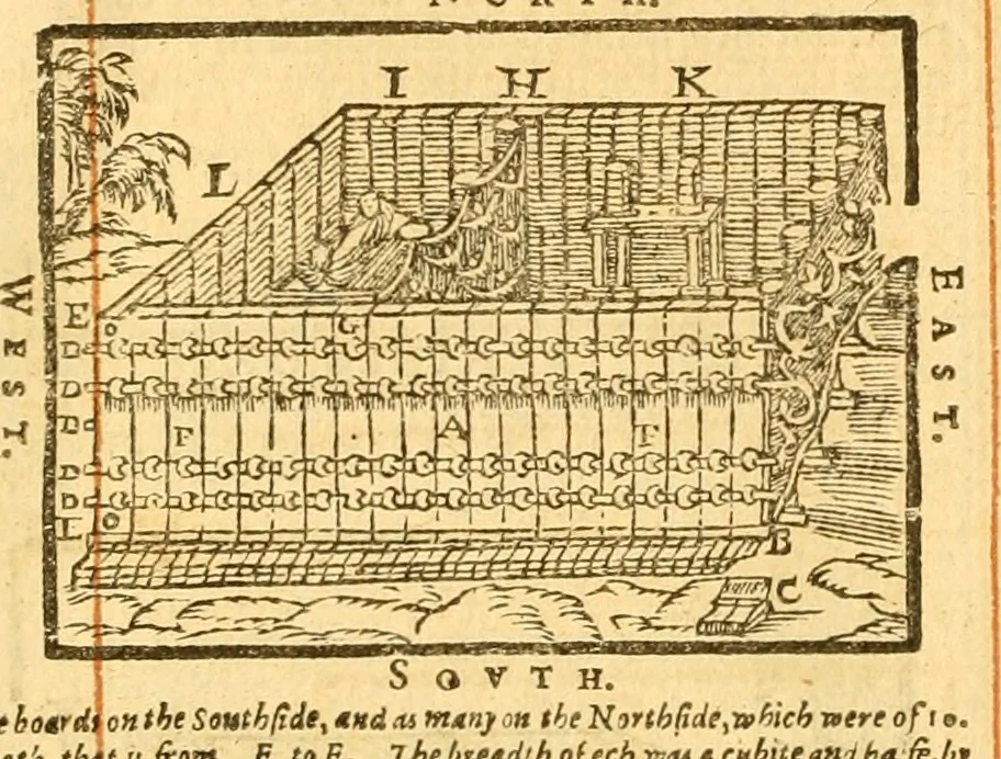An illustration from The Bible : that is the Holy Scriptures conteined in the Old and New Testament ; translated according to the Ebrew and Greeke, and conferred with the best translations in divers languages .., 1615, leaf 111