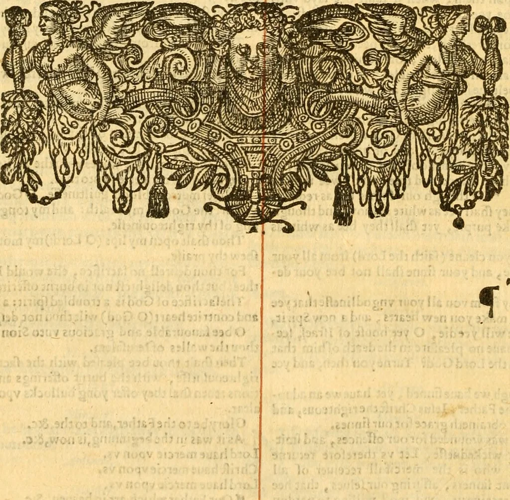 An illustration from The Bible : that is the Holy Scriptures conteined in the Old and New Testament ; translated according to the Ebrew and Greeke, and conferred with the best translations in divers languages .., 1615, leaf 1127