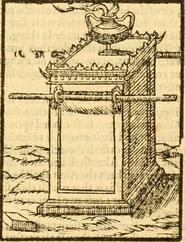 An illustration from The Bible : that is the Holy Scriptures conteined in the Old and New Testament ; translated according to the Ebrew and Greeke, and conferred with the best translations in divers languages .., 1615, leaf 115