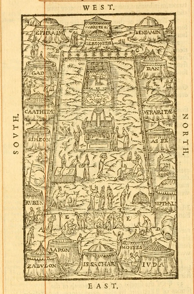 An illustration from The Bible : that is the Holy Scriptures conteined in the Old and New Testament ; translated according to the Ebrew and Greeke, and conferred with the best translations in divers languages .., 1615, leaf 147