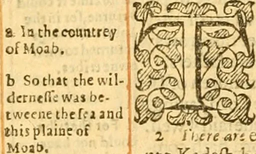 An illustration from The Bible : that is the Holy Scriptures conteined in the Old and New Testament ; translated according to the Ebrew and Greeke, and conferred with the best translations in divers languages .., 1615, leaf 179