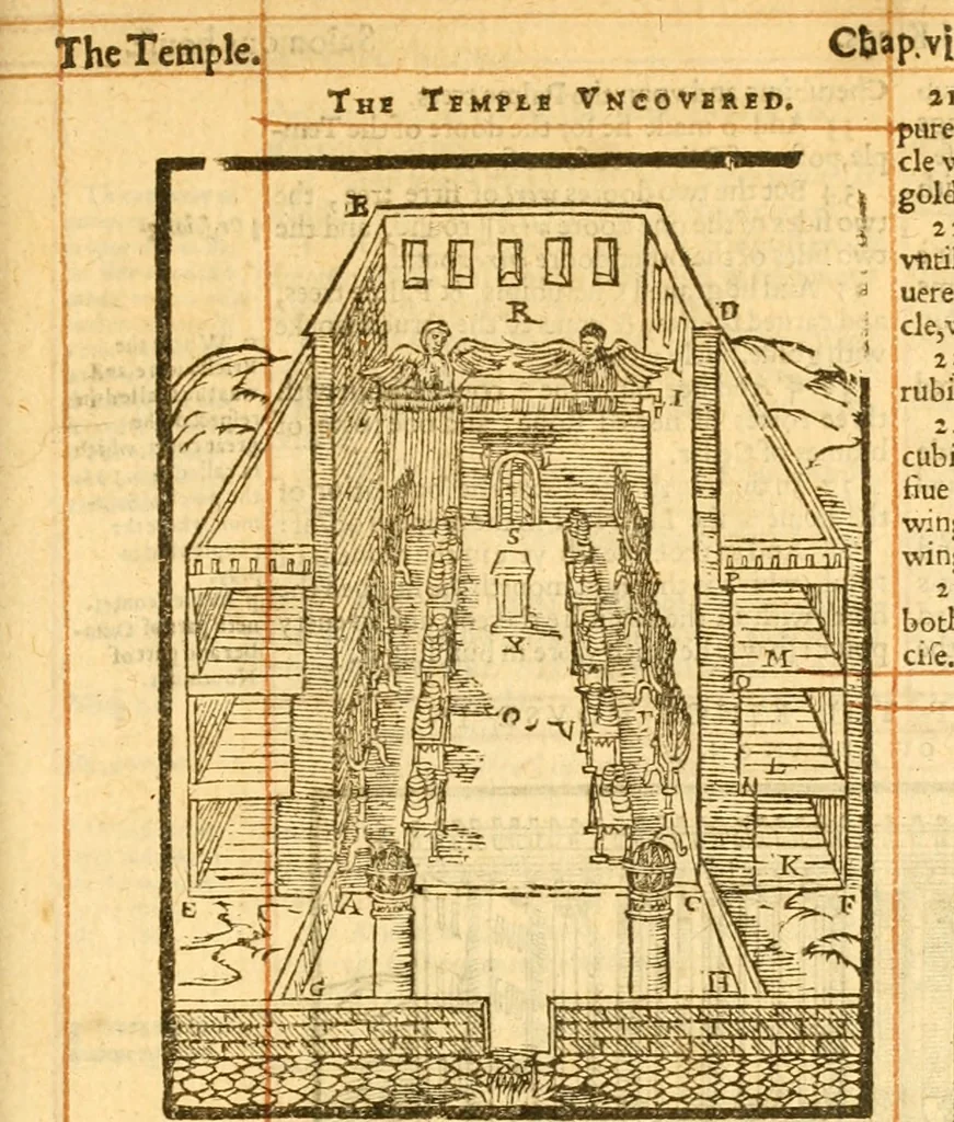 An illustration from The Bible : that is the Holy Scriptures conteined in the Old and New Testament ; translated according to the Ebrew and Greeke, and conferred with the best translations in divers languages .., 1615, leaf 292