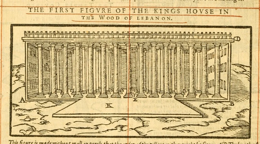 An illustration from The Bible : that is the Holy Scriptures conteined in the Old and New Testament ; translated according to the Ebrew and Greeke, and conferred with the best translations in divers languages .., 1615, leaf 293