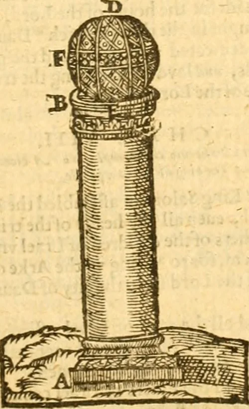 An illustration from The Bible : that is the Holy Scriptures conteined in the Old and New Testament ; translated according to the Ebrew and Greeke, and conferred with the best translations in divers languages .., 1615, leaf 294