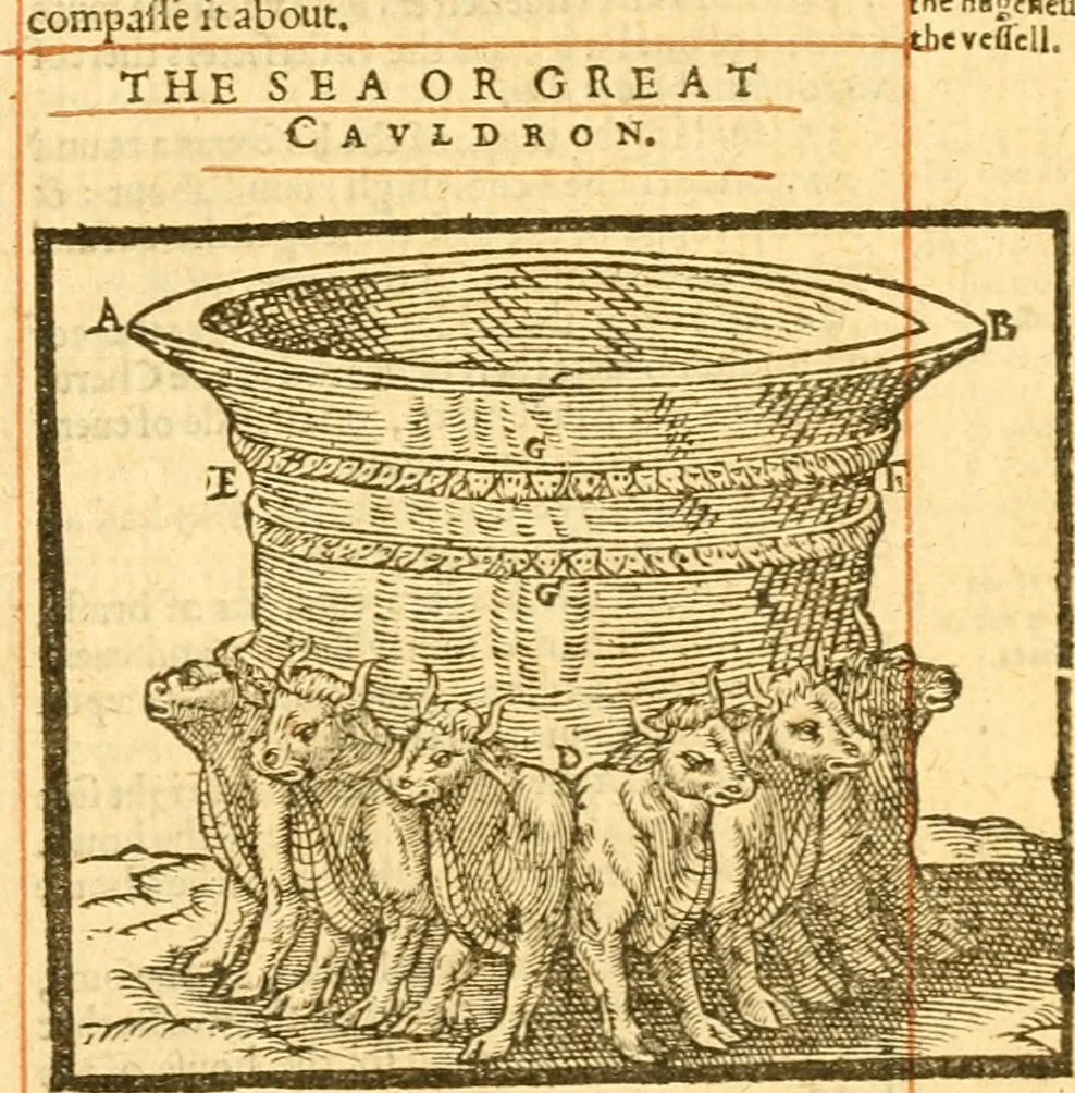 An illustration from The Bible : that is the Holy Scriptures conteined in the Old and New Testament ; translated according to the Ebrew and Greeke, and conferred with the best translations in divers languages .., 1615, leaf 294