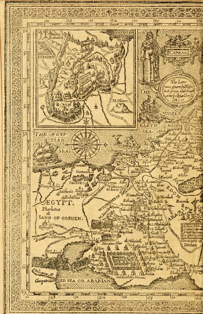 An illustration from The Bible : that is the Holy Scriptures conteined in the Old and New Testament ; translated according to the Ebrew and Greeke, and conferred with the best translations in divers languages .., 1615, leaf 41