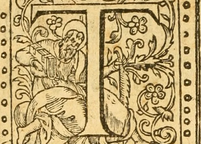An illustration from The Bible : that is the Holy Scriptures conteined in the Old and New Testament ; translated according to the Ebrew and Greeke, and conferred with the best translations in divers languages .., 1615, leaf 5