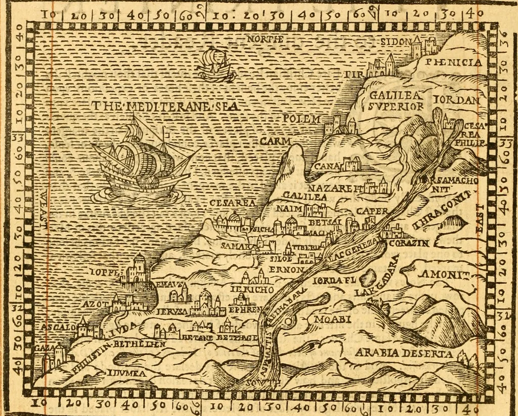 An illustration from The Bible : that is the Holy Scriptures conteined in the Old and New Testament ; translated according to the Ebrew and Greeke, and conferred with the best translations in divers languages .., 1615, leaf 821