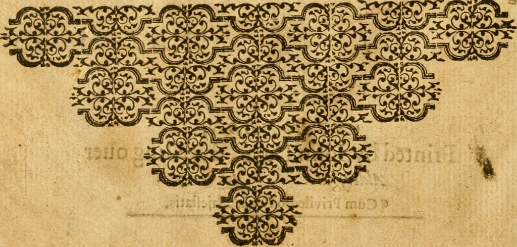 An illustration from The Bible : that is, the Holy scriptures contained in the Old and New Testament, 1579, leaf 1257