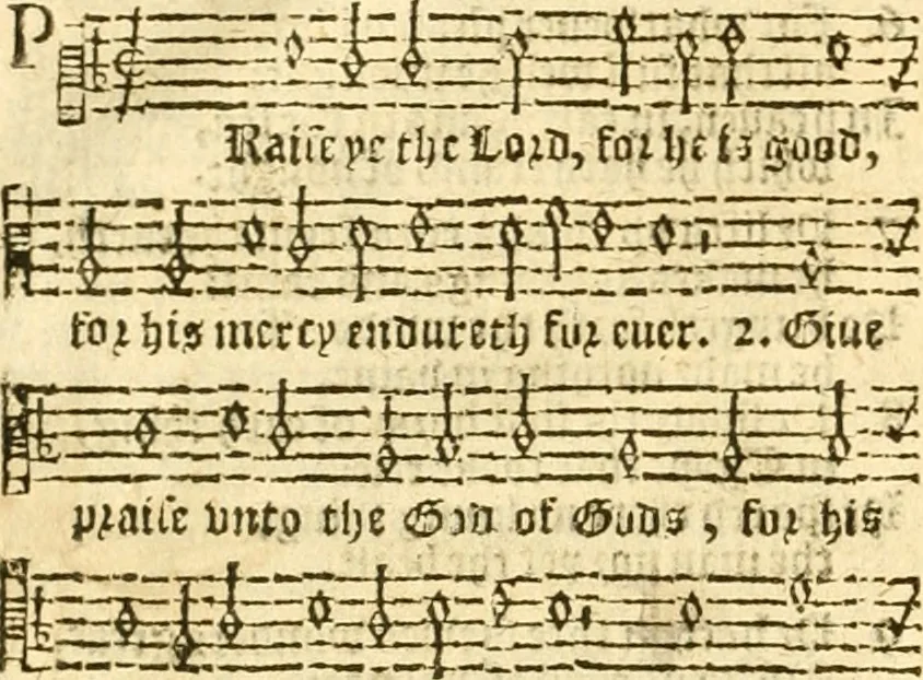An illustration from The Bible: translated according to the Ebrew and Greeke, and conferred with the best translation in divers languages. With most profitable annotations upon all the hard places, and other things of great importance, as may appeare in the epistle the reader. And also a most profitable concordance for the ready finding out of anything in the same conteined, 1611, leaf 1027