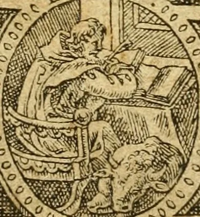 An illustration from The Bible: translated according to the Ebrew and Greeke, and conferred with the best translation in divers languages. With most profitable annotations upon all the hard places, and other things of great importance, as may appeare in the epistle the reader. And also a most profitable concordance for the ready finding out of anything in the same conteined, 1611, leaf 2