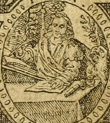 An illustration from The Bible: translated according to the Ebrew and Greeke, and conferred with the best translation in divers languages. With most profitable annotations upon all the hard places, and other things of great importance, as may appeare in the epistle the reader. And also a most profitable concordance for the ready finding out of anything in the same conteined, 1611, leaf 2