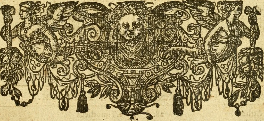 An illustration from The Bible: translated according to the Ebrew and Greeke, and conferred with the best translation in divers languages. With most profitable annotations upon all the hard places, and other things of great importance, as may appeare in the epistle the reader. And also a most profitable concordance for the ready finding out of anything in the same conteined, 1611, leaf 706