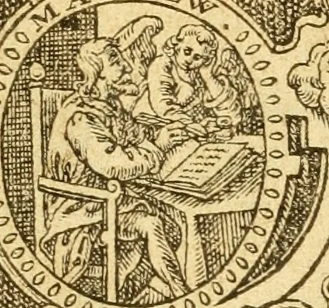 An illustration from The Bible: translated according to the Ebrew and Greeke, and conferred with the best translation in divers languages. With most profitable annotations upon all the hard places, and other things of great importance, as may appeare in the epistle the reader. And also a most profitable concordance for the ready finding out of anything in the same conteined, 1611, leaf 708