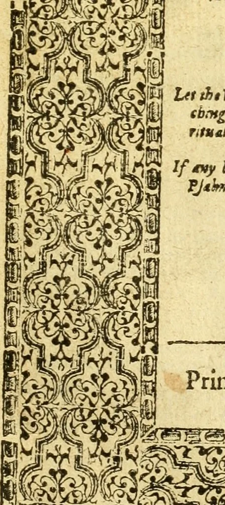 An illustration from The Bible: translated according to the Ebrew and Greeke, and conferred with the best translation in divers languages. With most profitable annotations upon all the hard places, and other things of great importance, as may appeare in the epistle the reader. And also a most profitable concordance for the ready finding out of anything in the same conteined, 1611, leaf 936