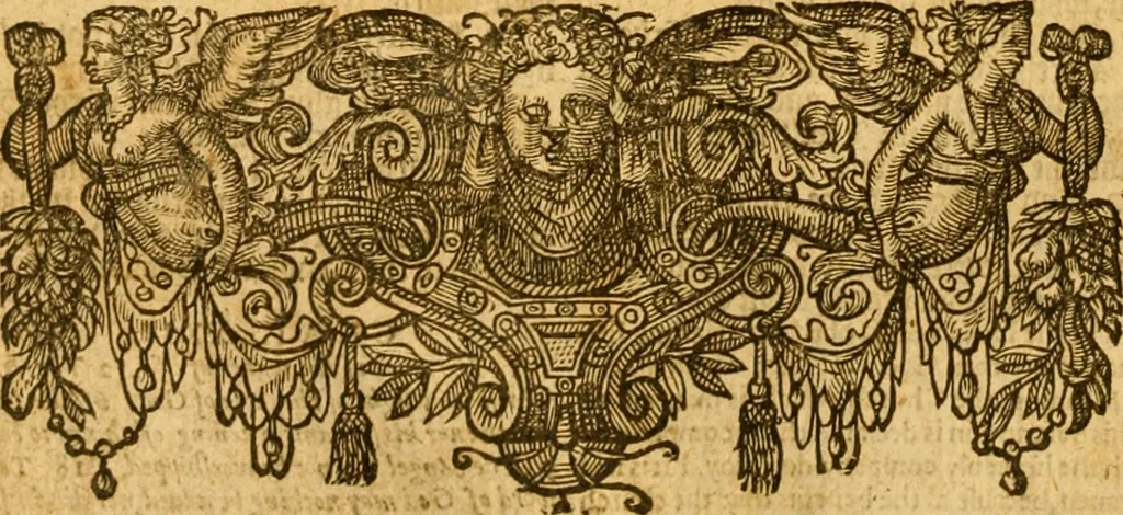 An illustration from The Bible : translated according to the Ebrew and Greeke, and conferred with the best translations in divers languages .., 1594, leaf 1095