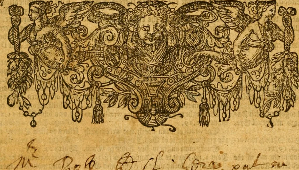An illustration from The Bible : translated according to the Ebrew and Greeke, and conferred with the best translations in divers languages .., 1594, leaf 1259