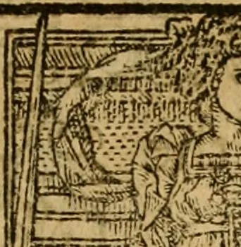 An illustration from The Bible : translated according to the Ebrew and Greeke, and conferred with the best translations in divers languages .., 1594, leaf 6