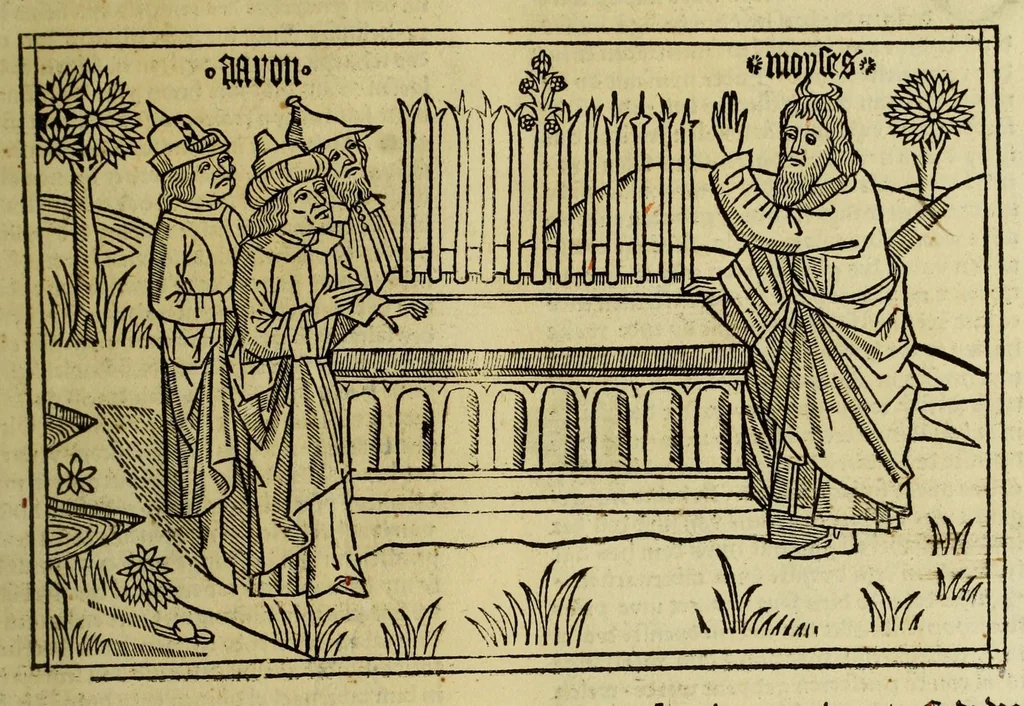 An illustration from [Biblia Germanica], leaf 139