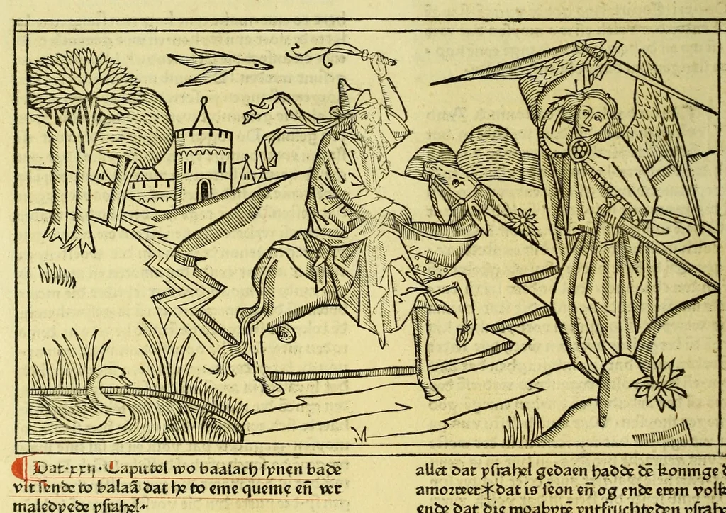 An illustration from [Biblia Germanica], leaf 144