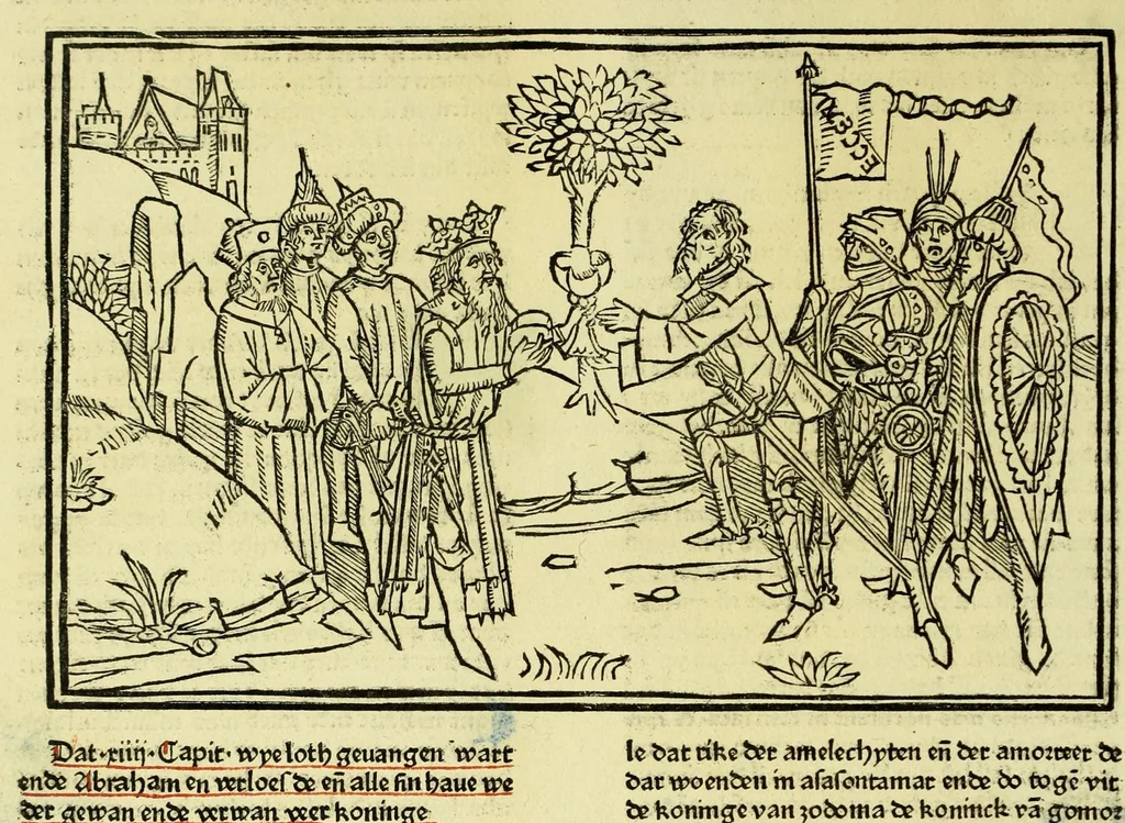An illustration from [Biblia Germanica], leaf 16