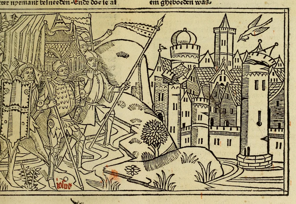 An illustration from [Biblia Germanica], leaf 191