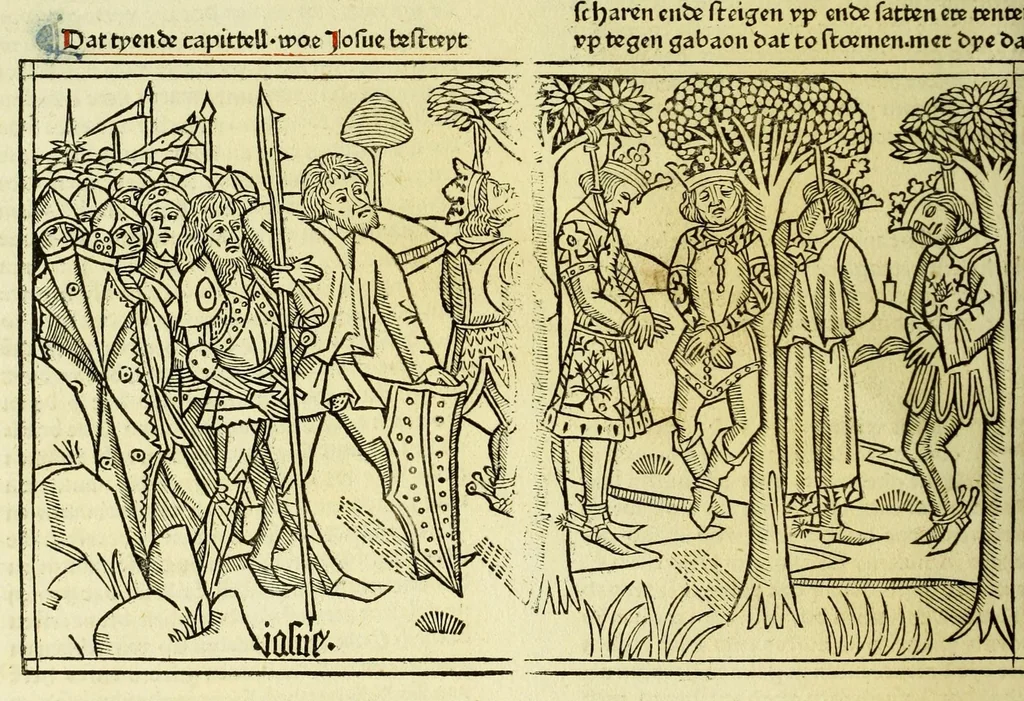 An illustration from [Biblia Germanica], leaf 196