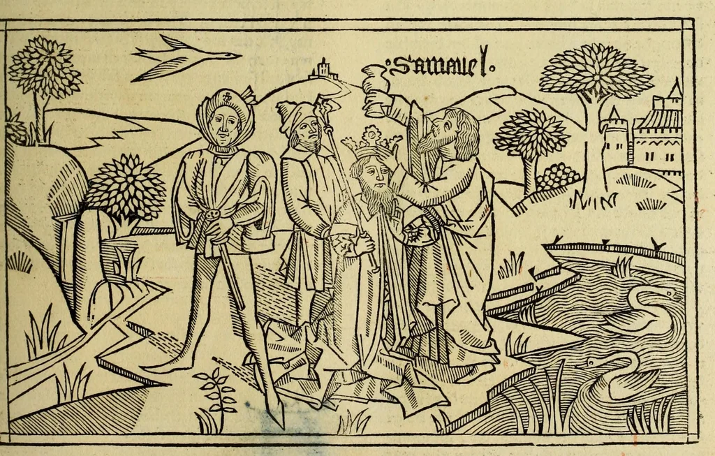 An illustration from [Biblia Germanica], leaf 243