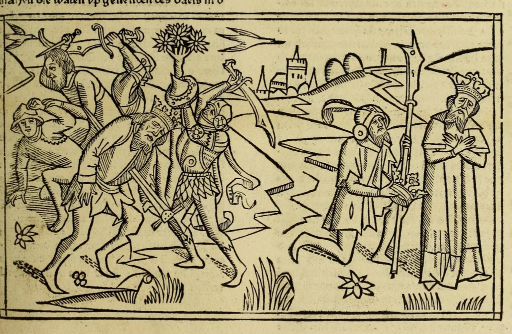 An illustration from [Biblia Germanica], leaf 265