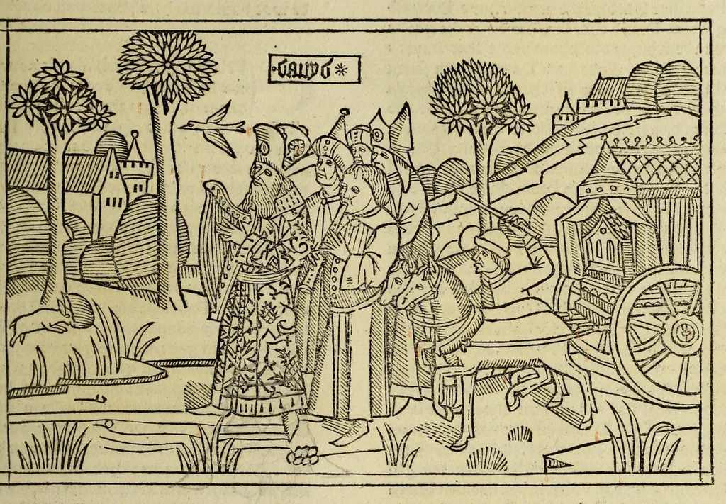An illustration from [Biblia Germanica], leaf 271