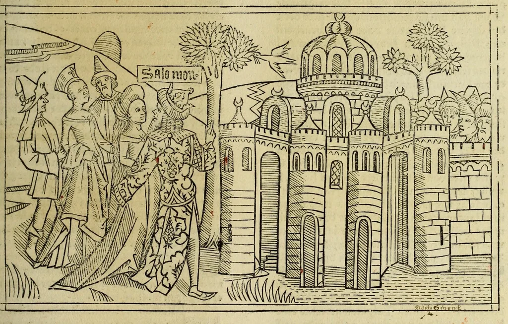 An illustration from [Biblia Germanica], leaf 305