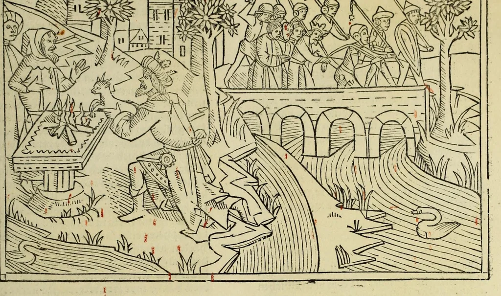 An illustration from [Biblia Germanica], leaf 337
